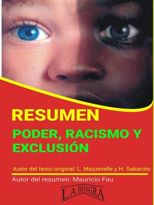 cover image of Resumen de Poder, Racismo y Exclusión